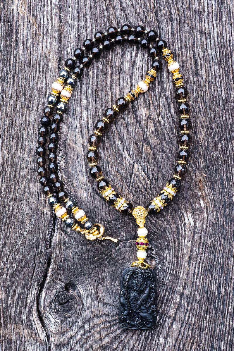 Extreme Balance - Smokey Quartz Mala