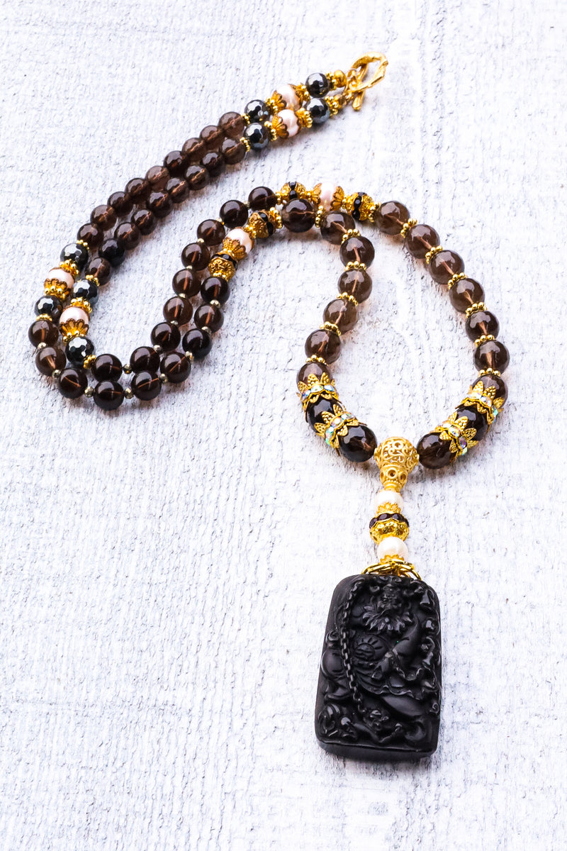 Extreme Balance - Smokey Quartz Mala