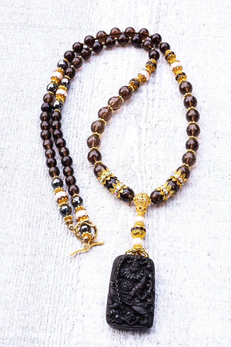 Extreme Balance - Smokey Quartz Mala