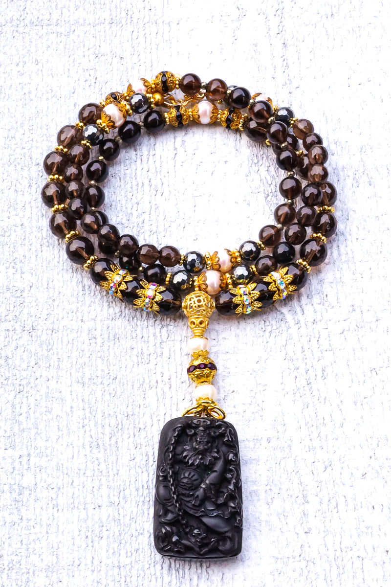 Extreme Balance - Smokey Quartz Mala