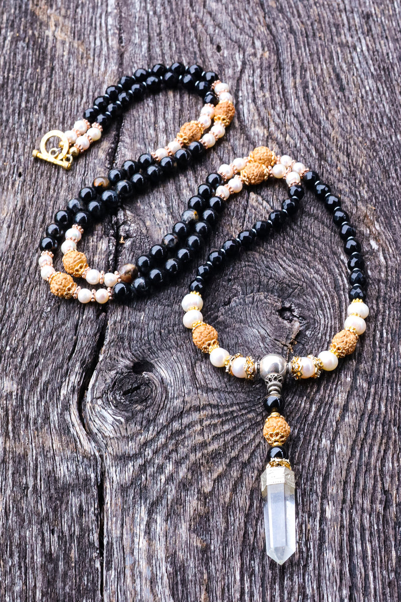 Godliness Protected - Tourmaline Mala