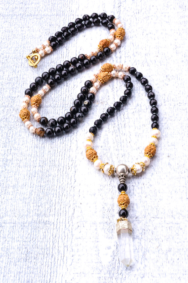 Godliness Protected - Tourmaline Mala