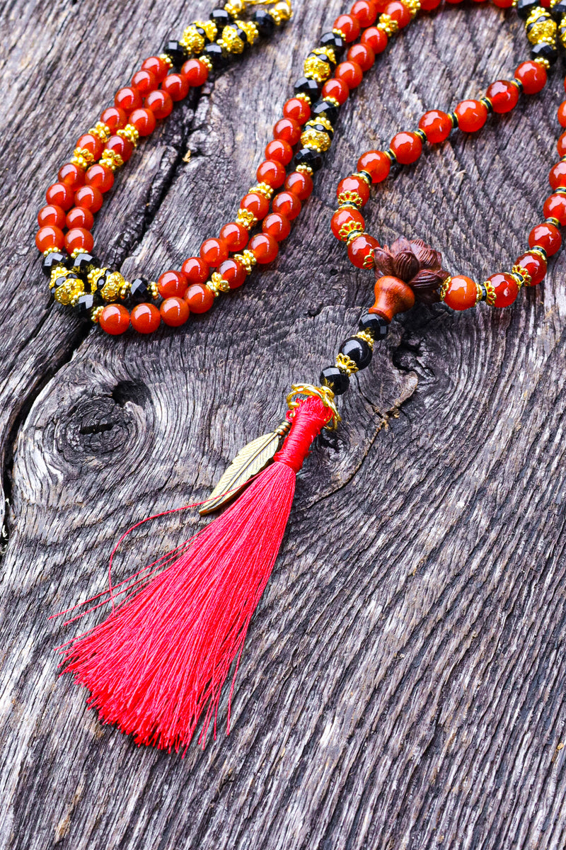 Freedom to Fly - Carnelian Mala