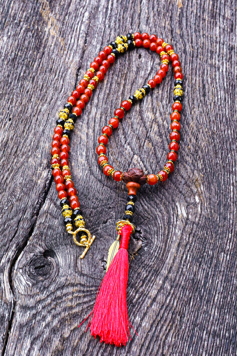 Freedom to Fly - Carnelian Mala