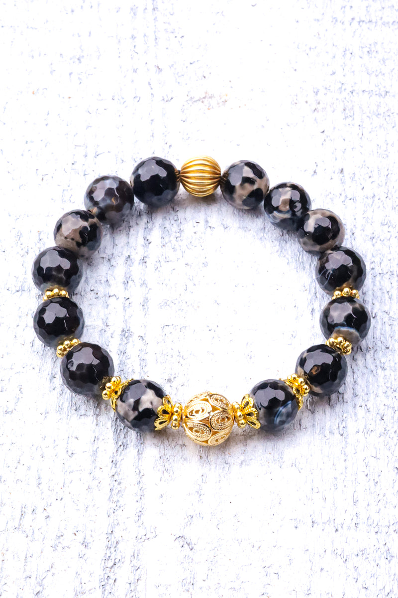 Grounding Power - Black Tourmaline Wrist Mala