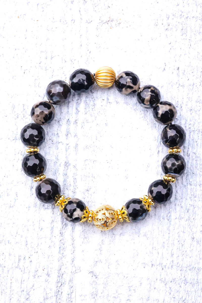 Grounding Power - Black Tourmaline Wrist Mala