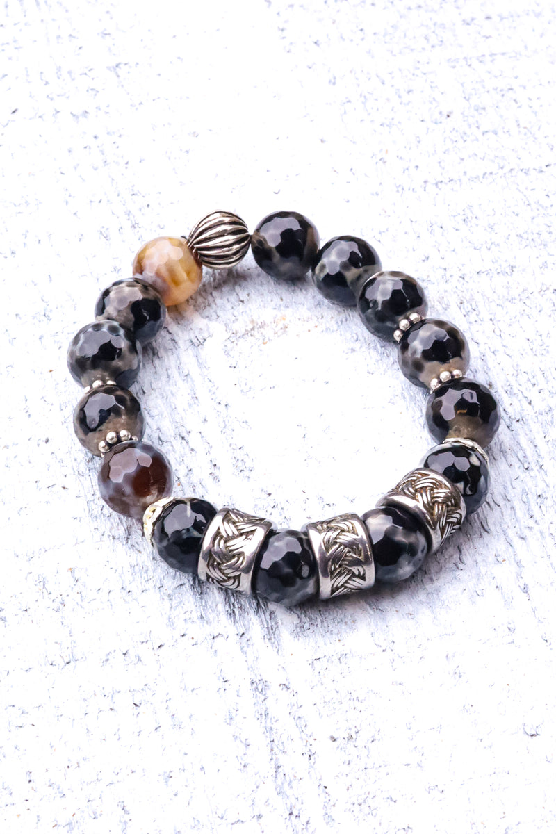 Situational Awareness - Black Tourmaline Wrist Mala