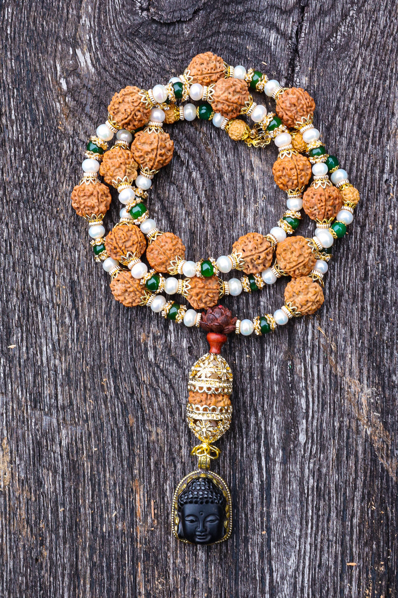 Spiritual Blessings - Holy Rudraksha Mala