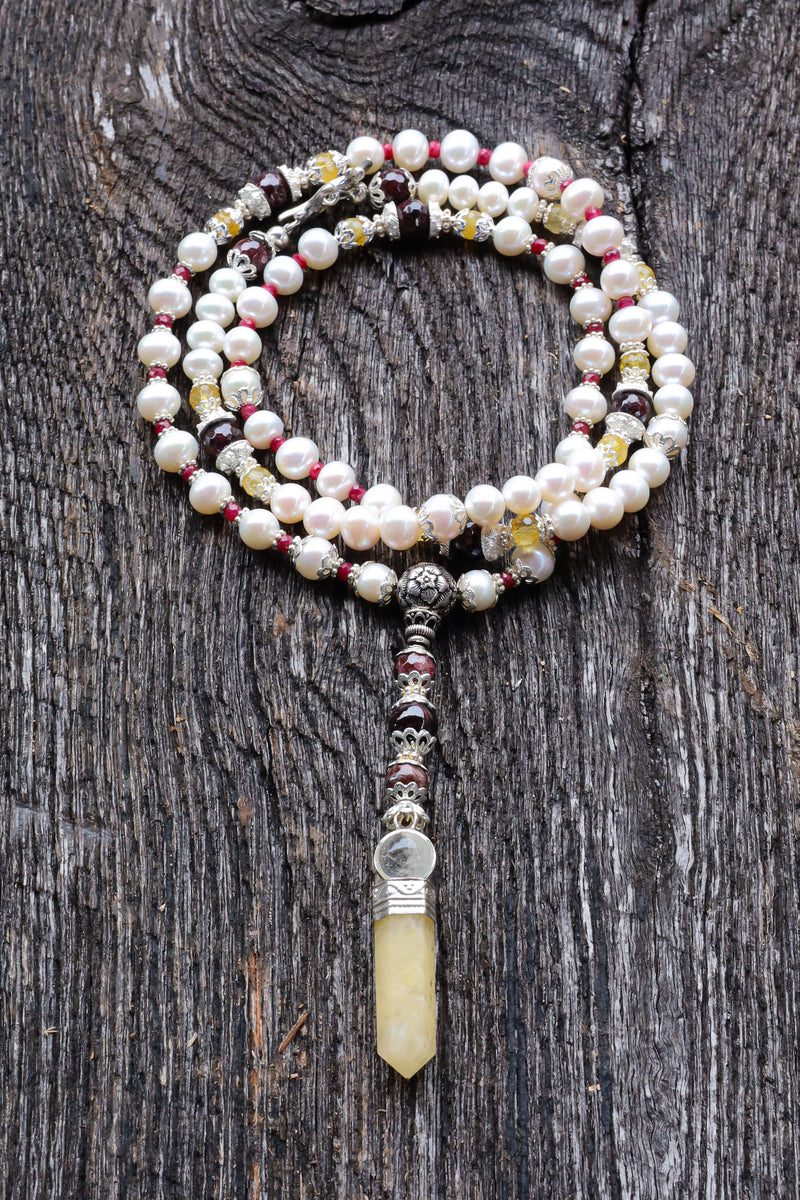 Passion & Rejuvenation - Pearl Mala