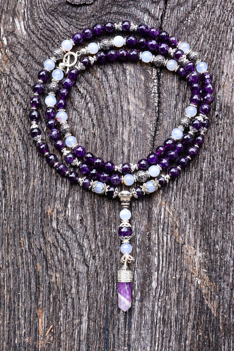 Harnessing True Power - Amethyst Mala