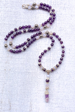 Harnessing True Power - Amethyst Mala