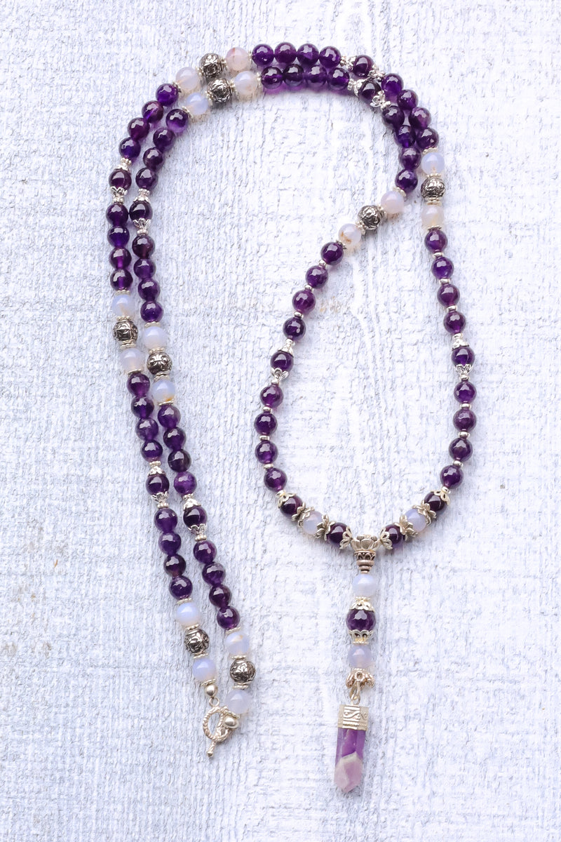 Harnessing True Power - Amethyst Mala