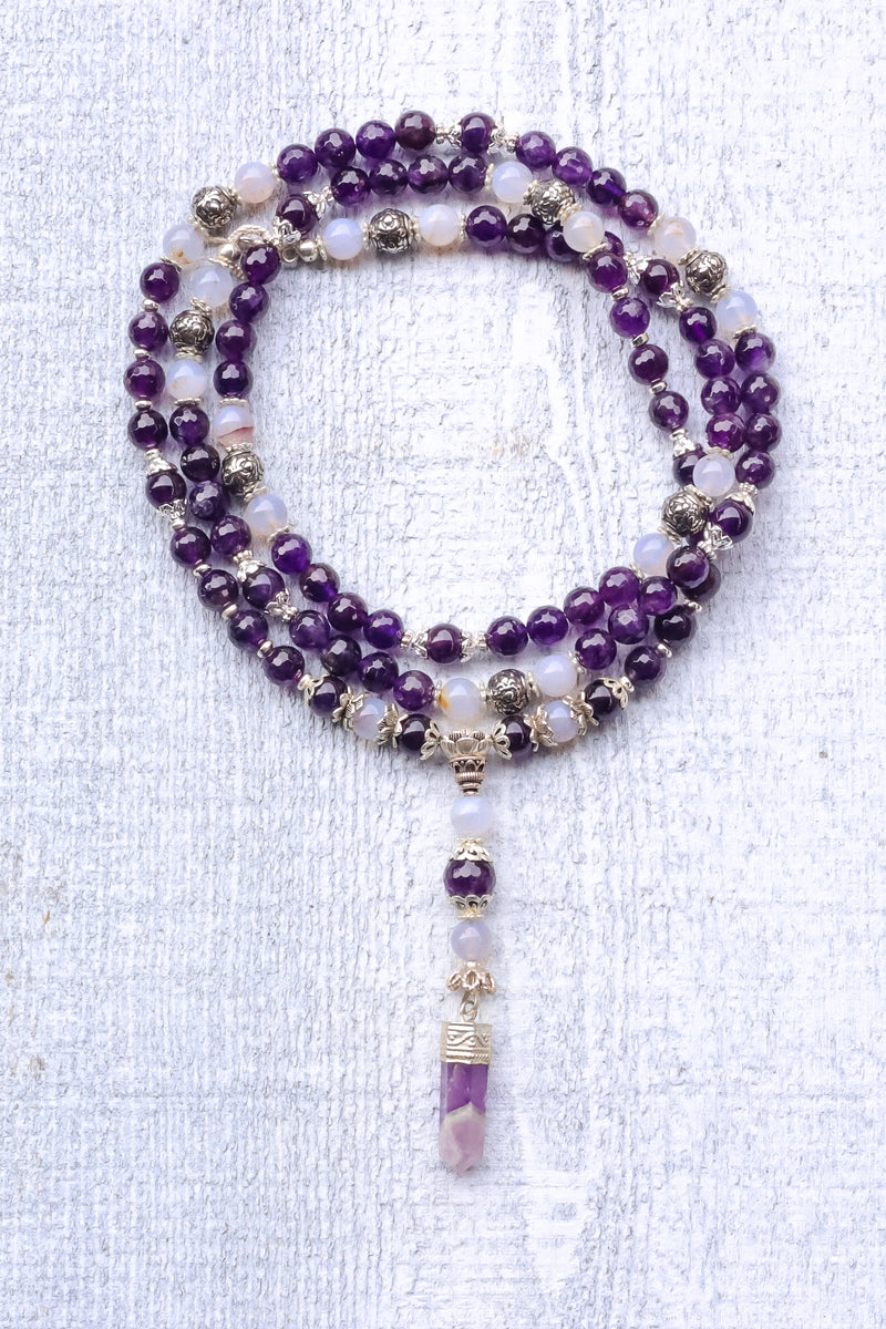 Harnessing True Power - Amethyst Mala