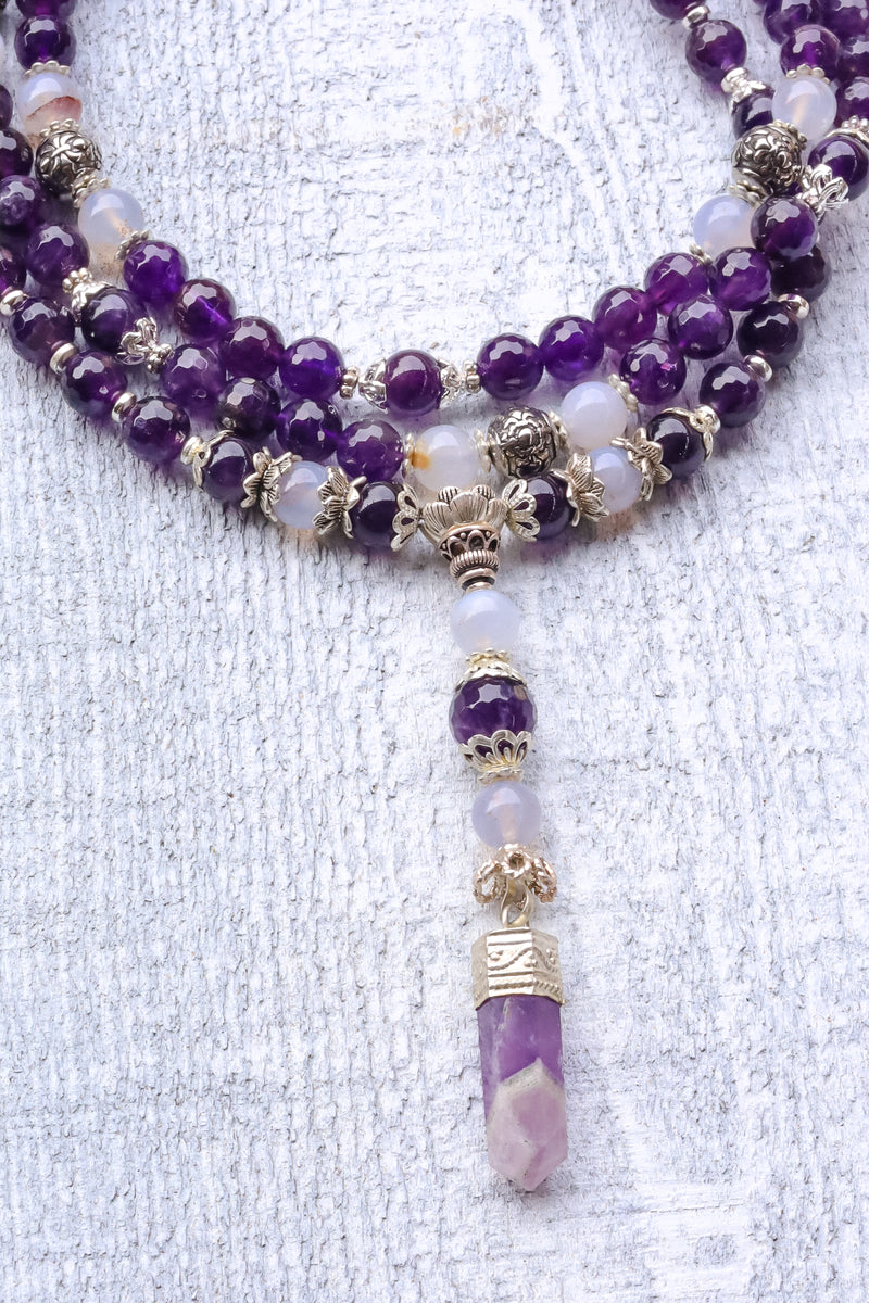 Harnessing True Power - Amethyst Mala