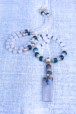 Peace & Clarity - Selenite Mala