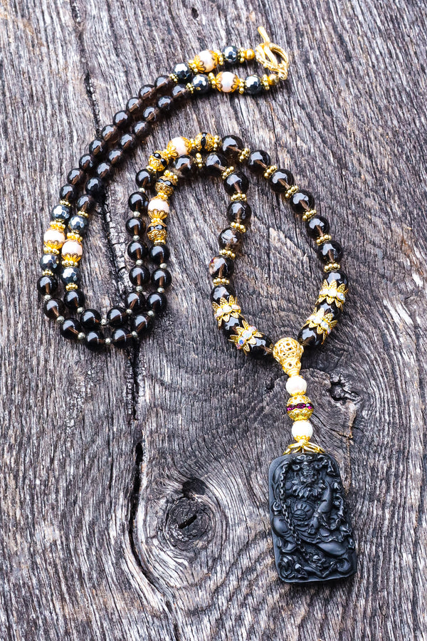 Extreme Balance - Smokey Quartz Mala