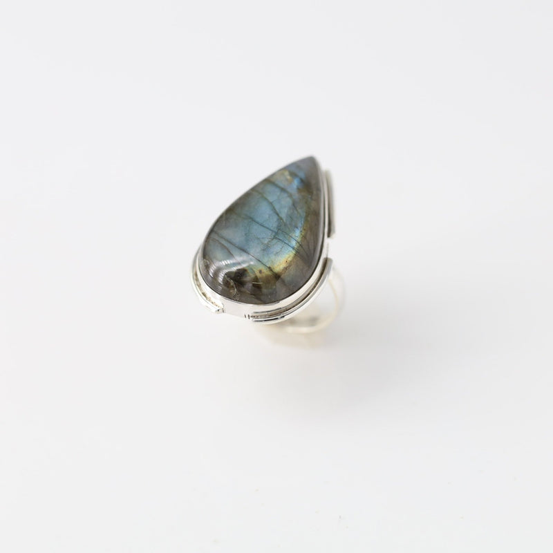 Aisling Labradorite Ring - Revital Exotic Jewelry & Apparel
