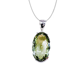 Akshi Green Amethyst Necklace - Revital Exotic Jewelry & Apparel
