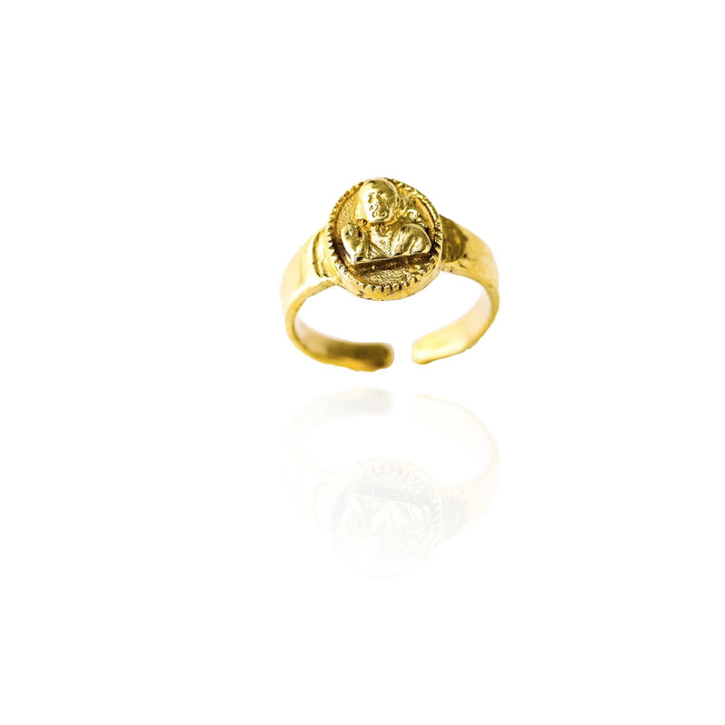 Buddah Brass Ring - Revital Exotic Jewelry & Apparel