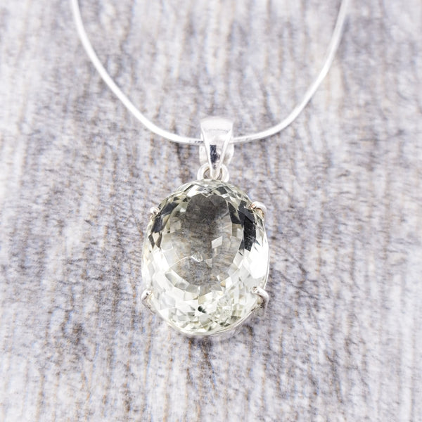 Chaya Green Amethyst Necklace - Revital Exotic Jewelry & Apparel