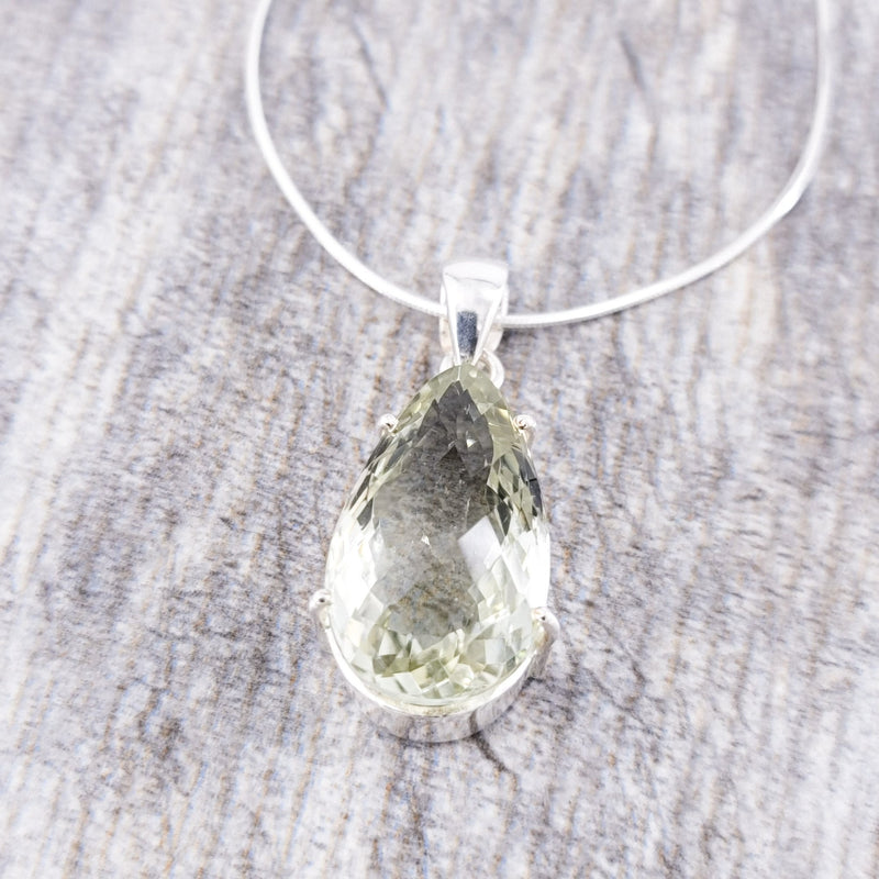 Devina Green Amethyst Necklace - Revital Exotic Jewelry & Apparel