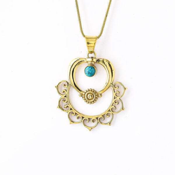Doriya Mandala Necklace - Revital Exotic Jewelry & Apparel