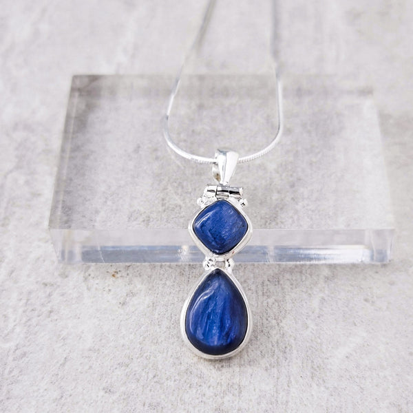 Evelyn Kyanite Necklace II - Revital Exotic Jewelry & Apparel