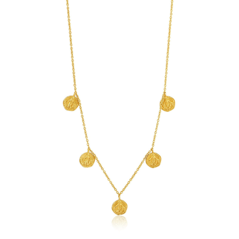 Gold Deus Necklace - Revital Exotic Jewelry & Apparel