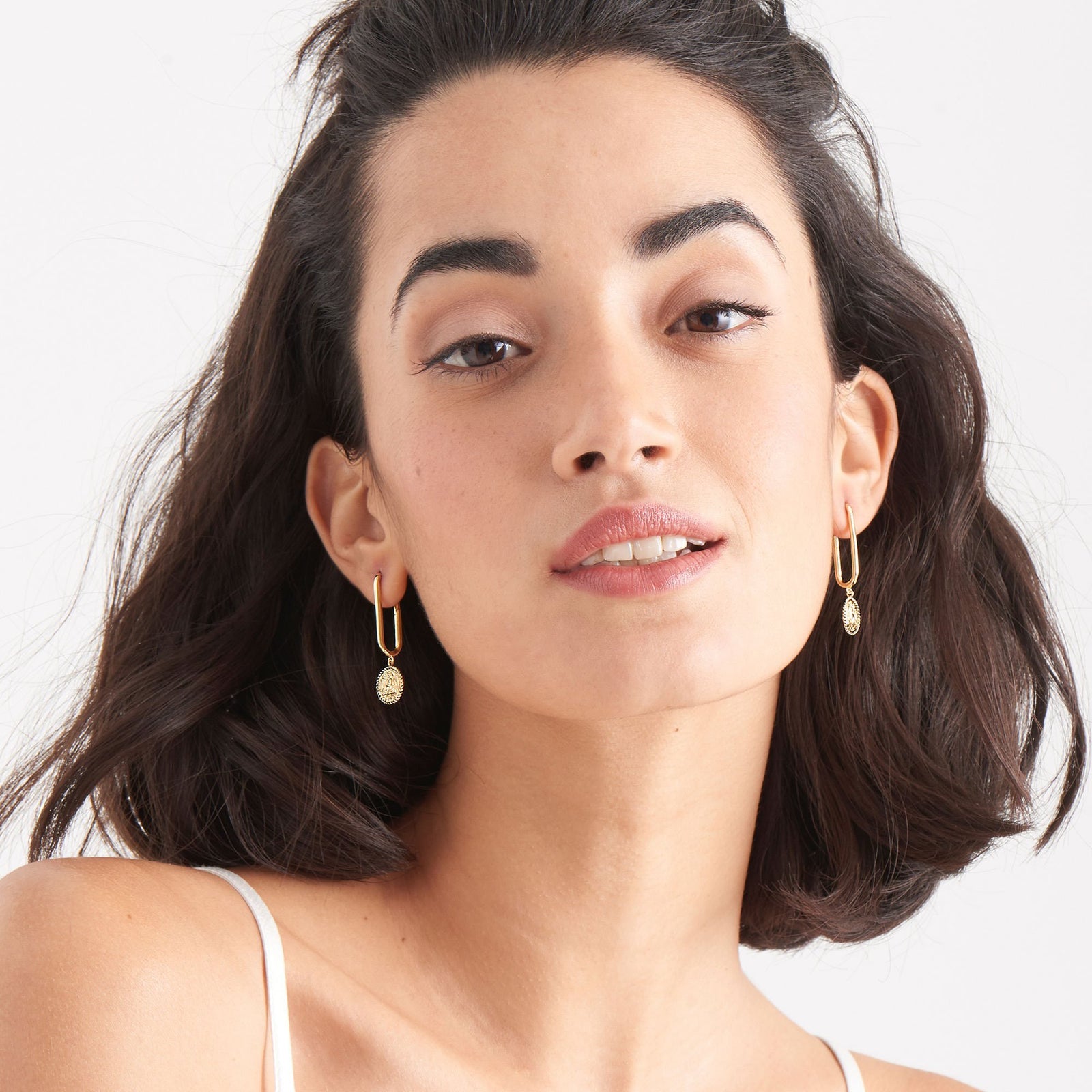 Gold Winged Goddess Hoop Earrings – Revital Exotic Jewelry & Apparel