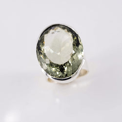 Janya Green Amethyst Ring - Revital Exotic Jewelry & Apparel