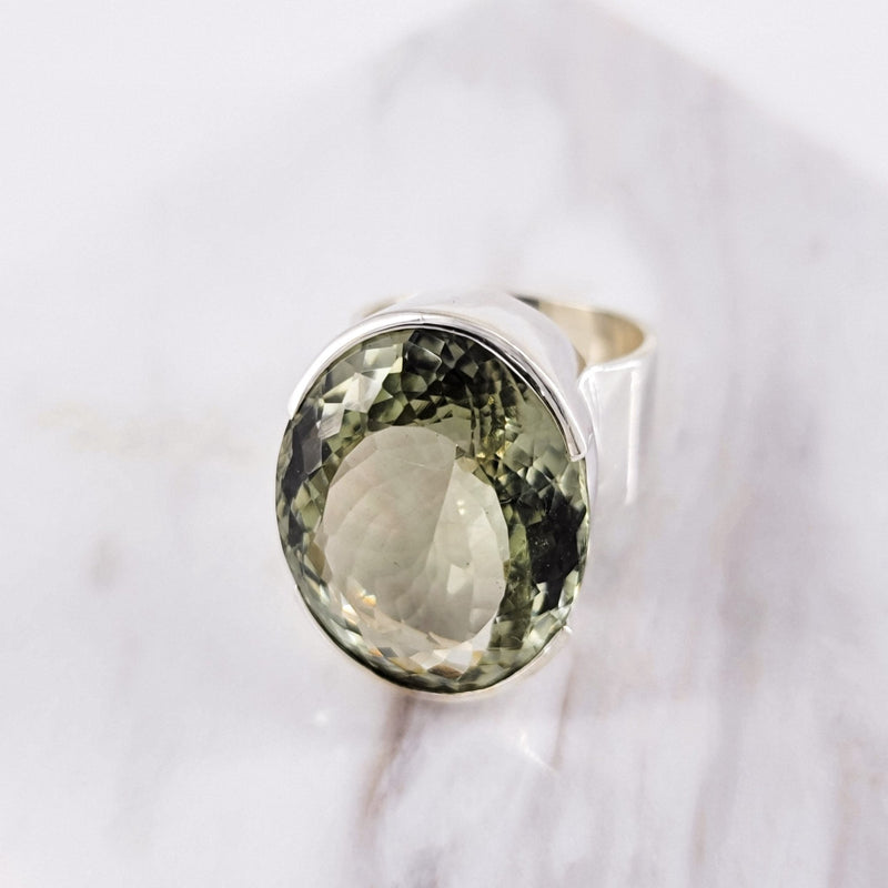 Janya Green Amethyst Ring - Revital Exotic Jewelry & Apparel