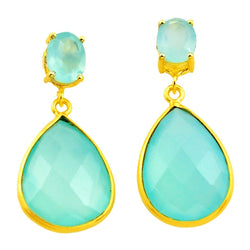 Lucia Chalcy Earrings - Revital Exotic Jewelry & Apparel