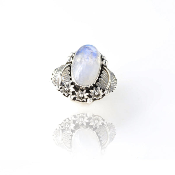 Miriel Moonstone Ring - Revital Exotic Jewelry & Apparel