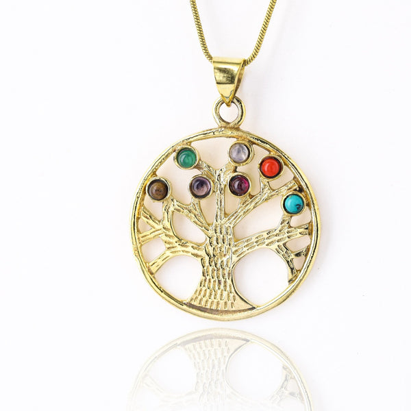 Mystic Tree of Life Necklace - Revital Exotic Jewelry & Apparel