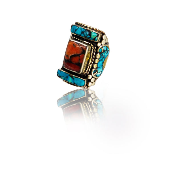 Royal Saddle Turquoise - Revital Exotic Jewelry & Apparel