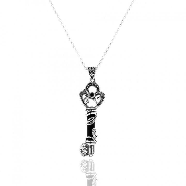 Secret Garden Key Necklace - Revital Exotic Jewelry & Apparel