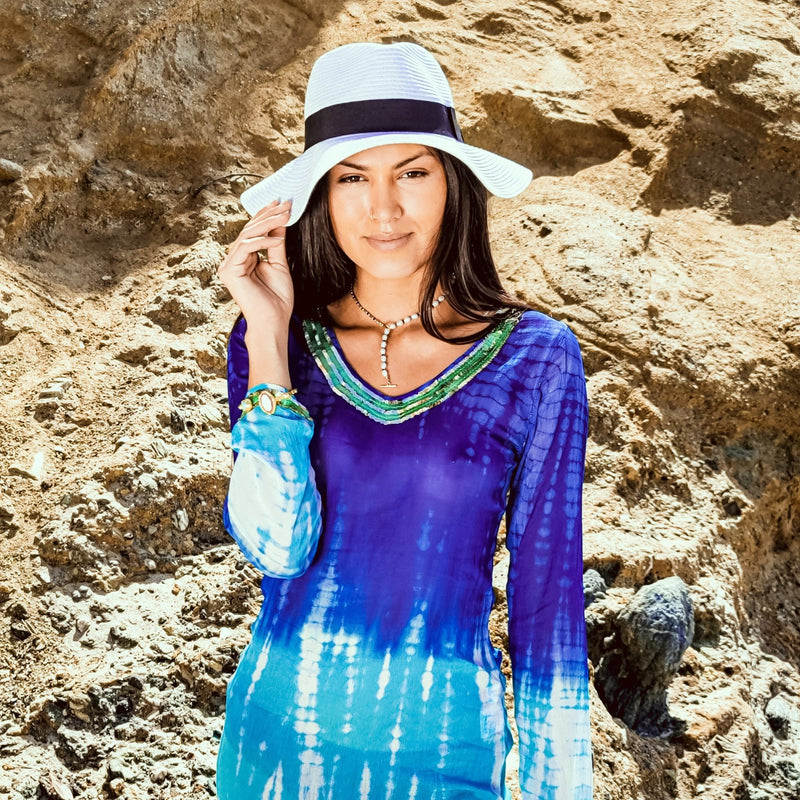 Summer Escape Tie Dye Cover Up - Revital Exotic Jewelry & Apparel