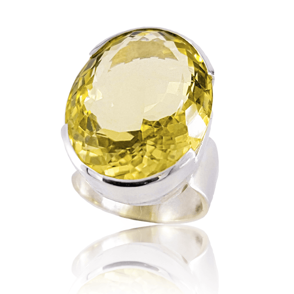 Vespa Lemon Topaz Ring - Revital Exotic Jewelry & Apparel