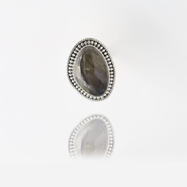 Zora Labradorite Ring - Revital Exotic Jewelry & Apparel